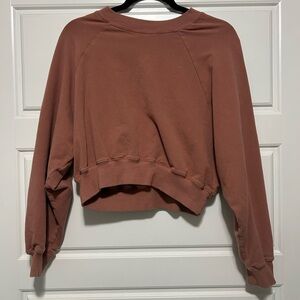 Pink/Brown Women's Sweatshirt